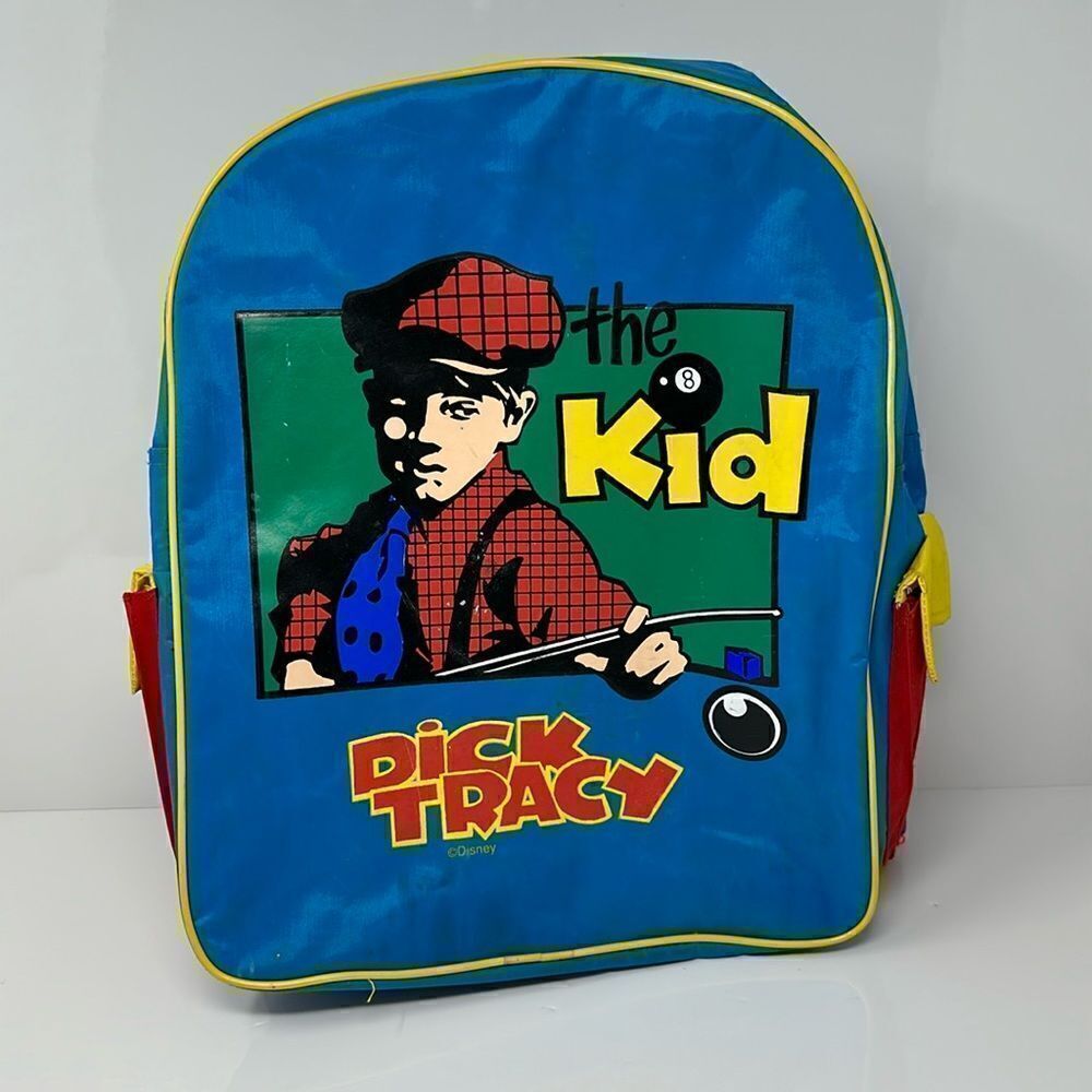 Vintage Disney Dick Tracy backpack
